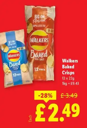 Walkers Baked Crisps