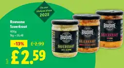 Lidl Rawsome Sauerkraut offer