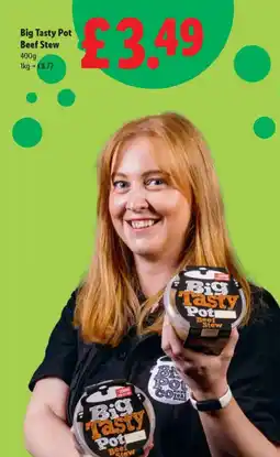 Lidl Big Tasty Pot Beef Stew offer