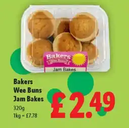 Lidl Bakers Wee Buns Jam Bakes offer