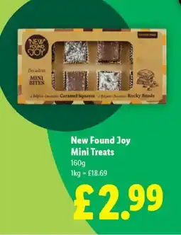 Lidl New Found Joy Mini Treats offer