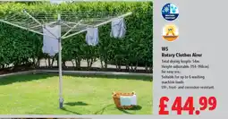 Lidl W5 Rotary Clothes Airer offer