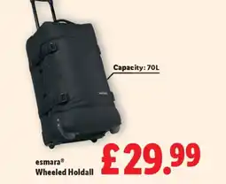 Lidl Esmara Wheeled Holdall offer