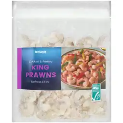 Iceland Iceland Cooked & Peeled King Prawn 300g offer