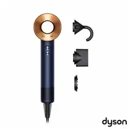 Costco Dyson Supersonic Hair Dryer Straight+Wavy in Prussian Blue/Rich Copper offer