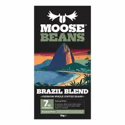 Costco Moose Beans Brazil Blend Coffee Beans, 1kg offer