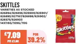 Bestway SKITTLES offer
