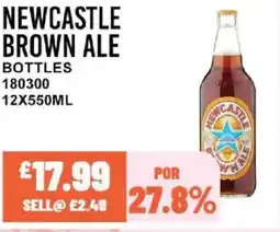Bestway NEWCASTLE BROWN ALE Bottles offer