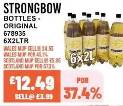 Bestway STRONGBOW Bottles - original offer