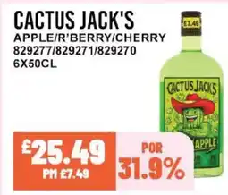 Bestway CACTUS JACK'S Apple/r'berry/cherry offer
