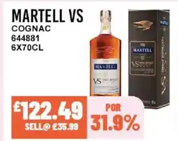 Bestway MARTELL VS Cognac offer