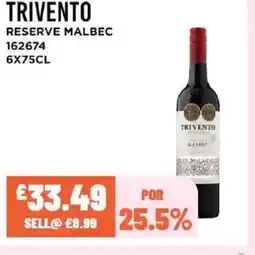 Bestway TRIVENTO Reserve malbec offer