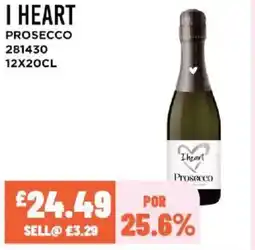 Bestway I HEART Prosecco offer