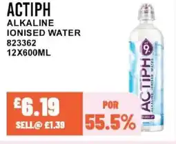 Bestway ACTIPH Alkaline ionised water offer