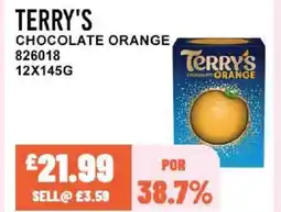 Bestway TERRY'S Chocolate orange offer