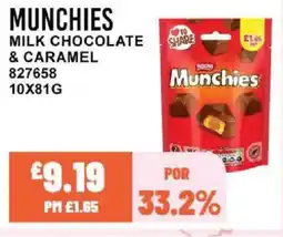 Bestway MUNCHIES Milk chocolate & caramel offer