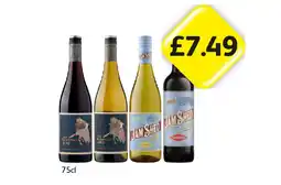 Londis The Secretary Bird Merlot, Sauvignon Blanc, Jam Shed Chardonnay, Tempranillo offer