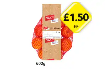 Londis Jack's Easy Peelers offer