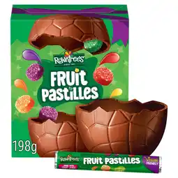 Iceland Rowntree's Fruit Pastilles Milk Chocolate Large Easter Egg 198g offer