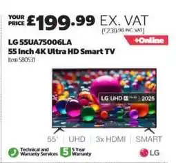 Costco LG 55UA75006LA offer