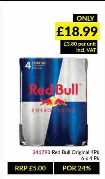 Musgrave MarketPlace Red Bull Original offer