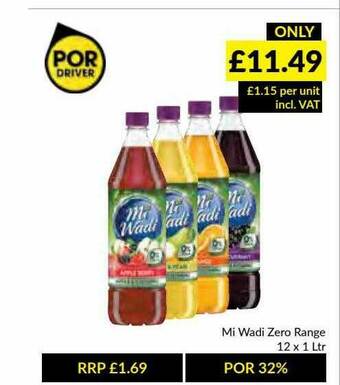 Musgrave MarketPlace Mi Wadi Zero Range offer