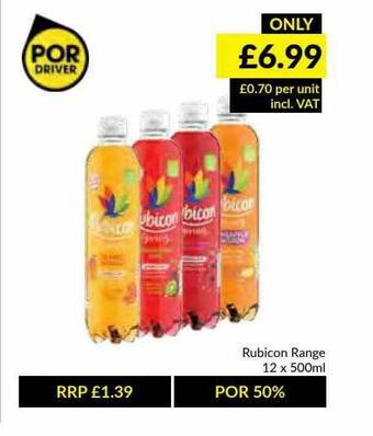 Musgrave MarketPlace Rubicon Range offer