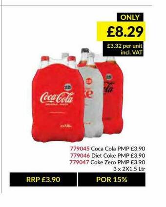 Musgrave MarketPlace Coca Cola, Diet Coke, Coke Zero offer