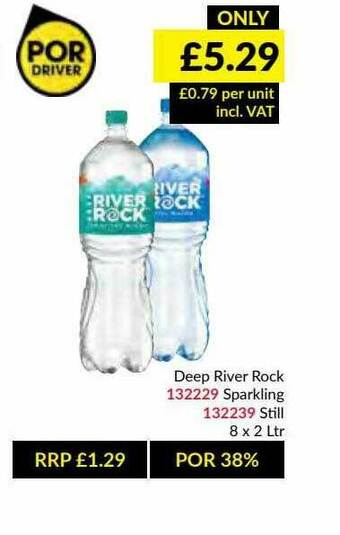 Musgrave MarketPlace Deep River Rock Sparkling, Still offer
