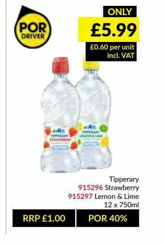 Musgrave MarketPlace Tipperary Strawberry, Lemon & Lime offer