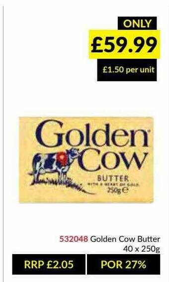 Musgrave MarketPlace Golden Cow Butter offer