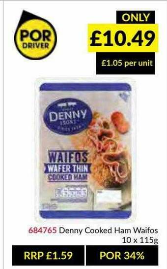 Musgrave MarketPlace Denny Cooked Ham Waifos offer