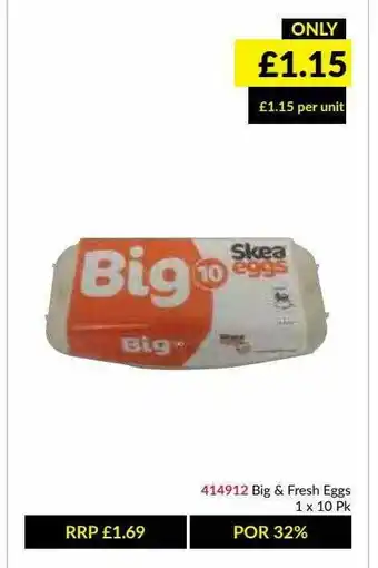 Big & Fresh Eggs