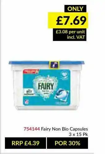 Musgrave MarketPlace Fairy Non Bio Capsules offer