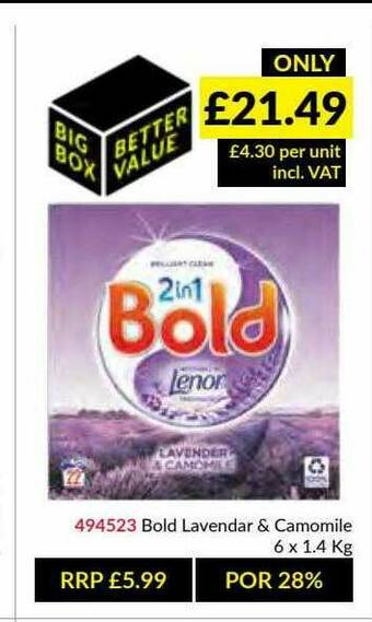 Musgrave MarketPlace Bold Lavendar & Camomile offer