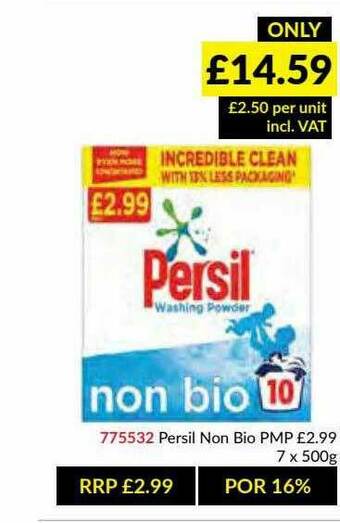 Musgrave MarketPlace Persil Non Bio offer