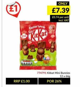 Musgrave MarketPlace Kitkat Mini Bunnies offer