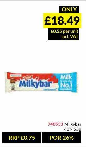 Musgrave MarketPlace Milkybar offer