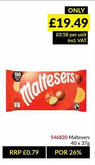 Musgrave MarketPlace Maltesers offer