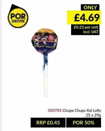 Musgrave MarketPlace Chupa Chups Xxl Lolly offer