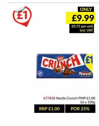 Musgrave MarketPlace Nestle Crunch offer