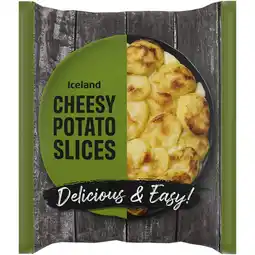 Iceland Iceland Cheesy Potato Slices 500g offer