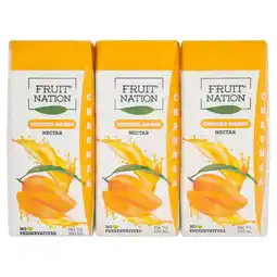 Iceland Fruit Nation Chaunsa Mango Nectar 200ml offer