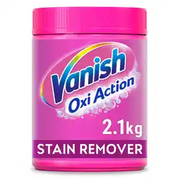 Iceland Vanish Oxi Action Fabric Stain Remover Powder 2.1 kg offer