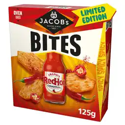 Iceland Jacob's Limited Edition Bites Frank's Red Hot Original 125g offer