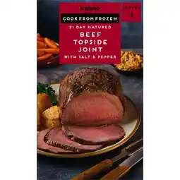 Iceland Iceland Beef Topside Joint 600g offer