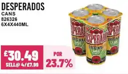 Bestway DESPERADOS Cans offer