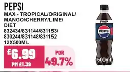 Bestway PEPSI Max - tropical/original/ mango/cherry/lime/ diet offer