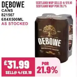 Bestway DEBOWE Cans offer