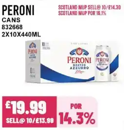 Bestway PERONI Cans offer